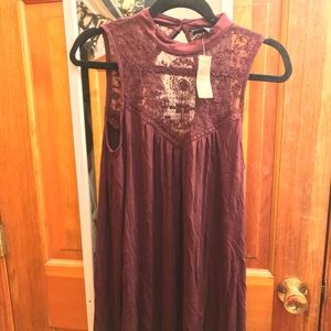 Maroon dress